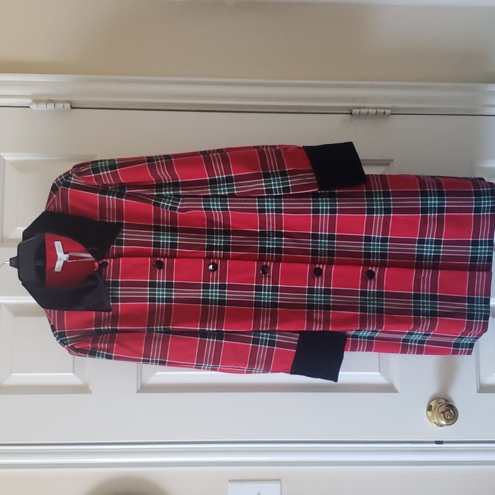 LAST CALL!! FINAL PRICE!! $10 NWOT Preston & York Plaid Print Dress.  Size 10.